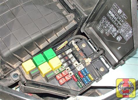 fuse box on rover 25 